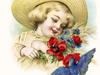 Художница Maud Humphrey открытка
