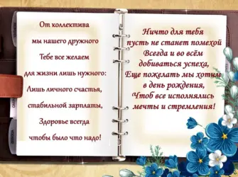 Поздравления с днём рождения. Открытка для мужчины