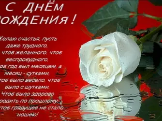 Православное поздравление с днём рождения женщине. Открытка для женщины