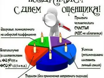С днем оценщика. Открытка, картинка с поздравлением, с праздником