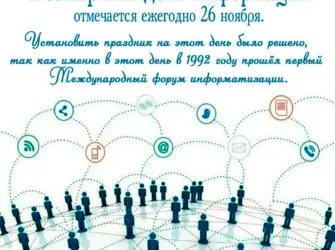 Всемирный день информации. Открытка, картинка с поздравлением, с праздником