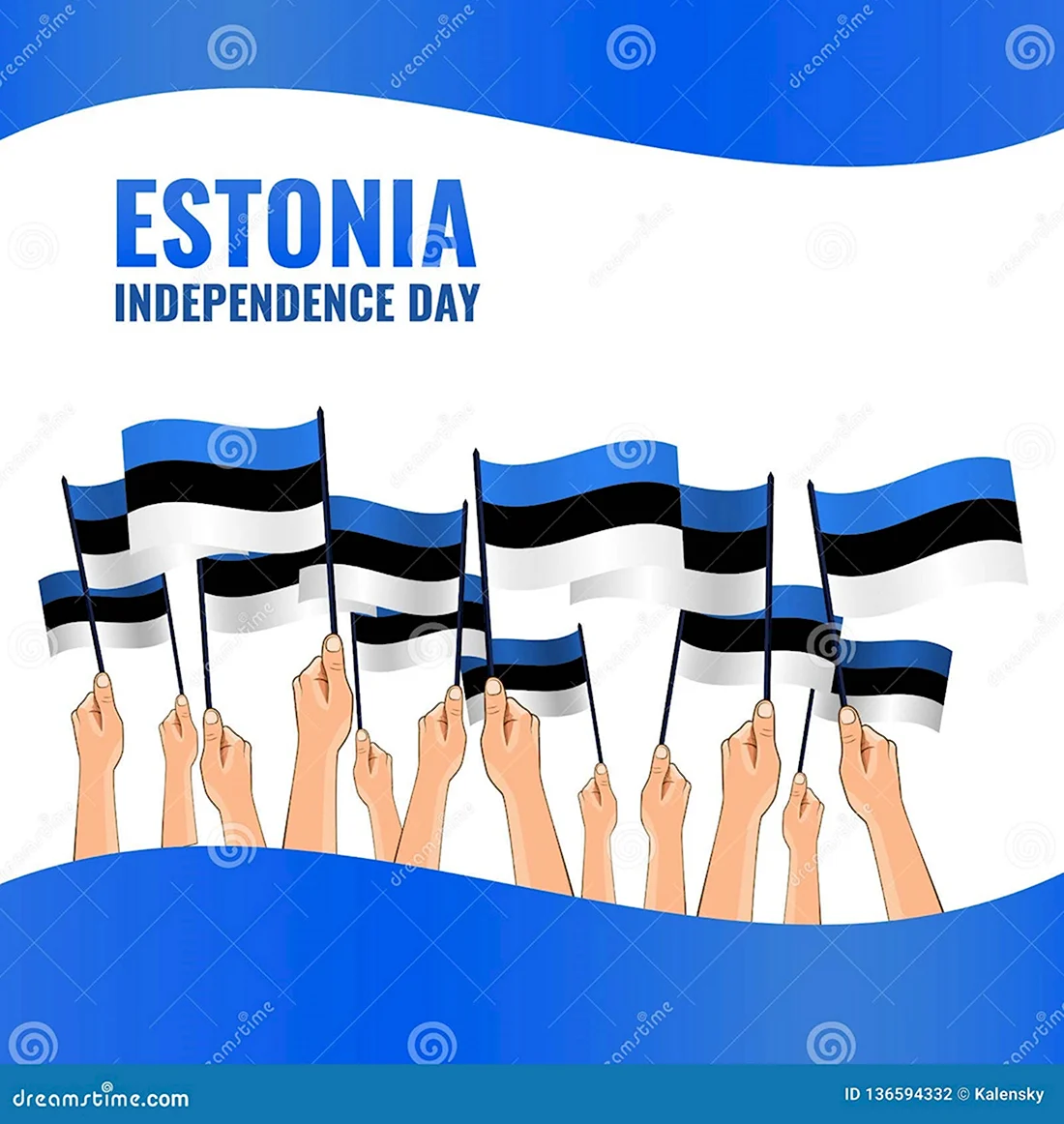 День независимости Эстонии. Поздравление на праздник