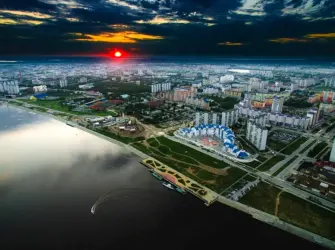 Город Нижневартовск открытка
