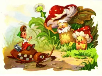 Иллюстрации к советским детским книжкам открытка
