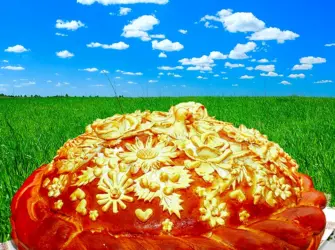 Каравай открытка