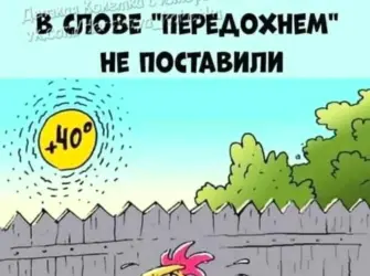 Карикатуры про лето открытка