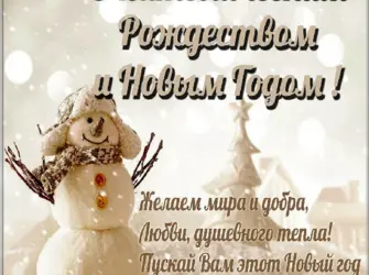 Поздравление с католическим Рождеством открытка