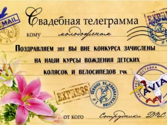 Поздравление со свадьбой. Свадебная открытка