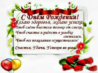 Поздравления с днём рождения Петру. Открытка с поздравлением
