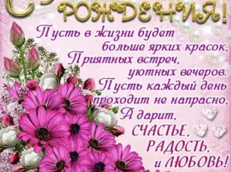 Поздравления с днём рождения женщине. Открытка с Днем рождения. Поздравление с Днем рождения