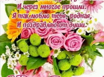 С днём рождения подруге. Открытка с поздравлением