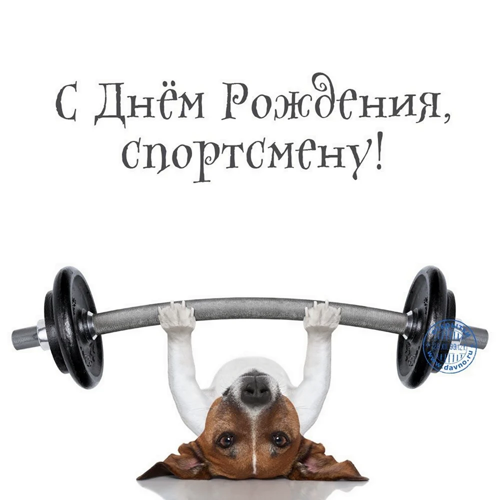 С днём рождения спортсмену. Поздравление на праздник