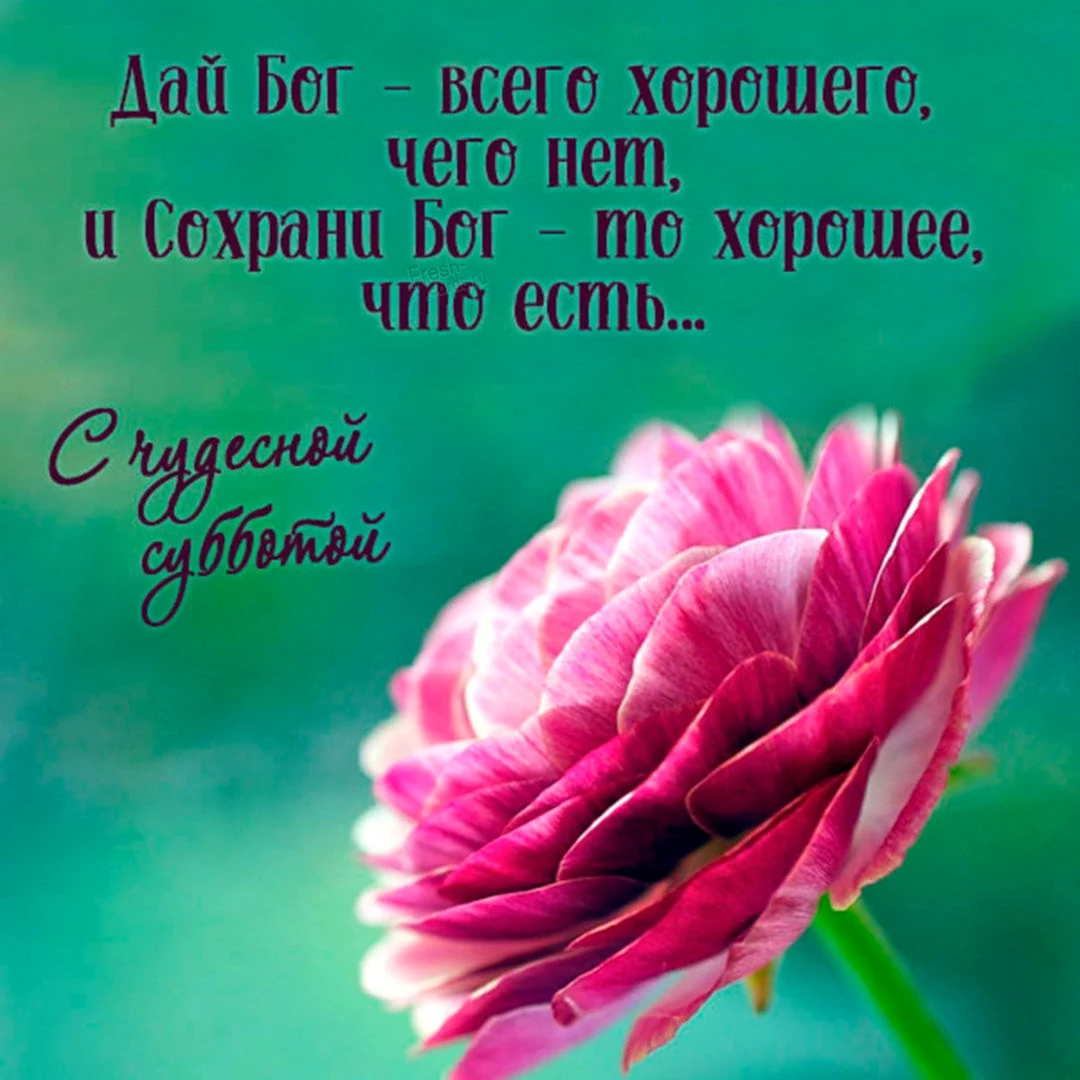 С субботой христианские открытки. Открытка с поздравлением
