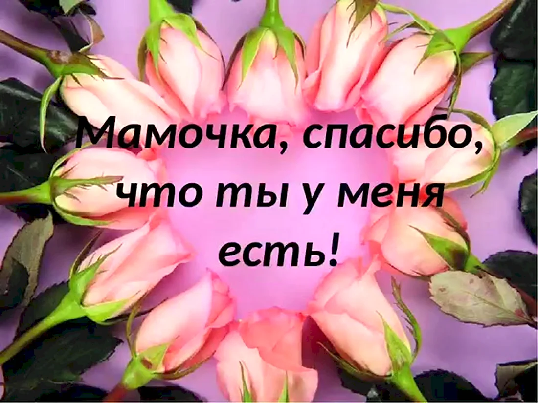 Спасибо мама. Поздравление на праздник