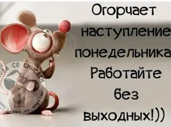 Цитаты про понедельник открытка