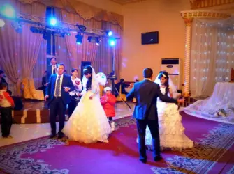 Узбекская свадьба. Свадебная открытка